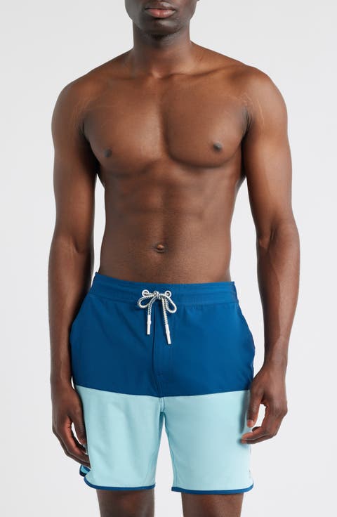 Tully Colorblock Swim Trunks