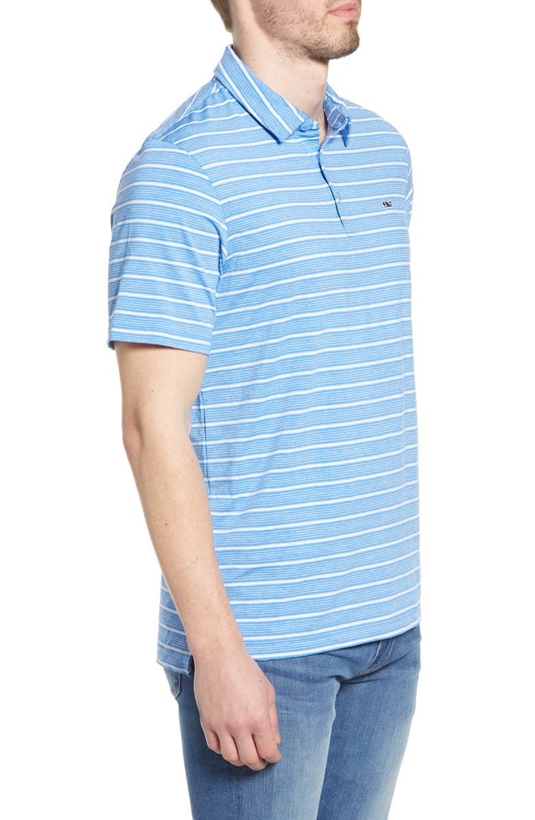 vineyard vines Lakeworth Stripe Sankaty Performance Polo, Alternate, color, 