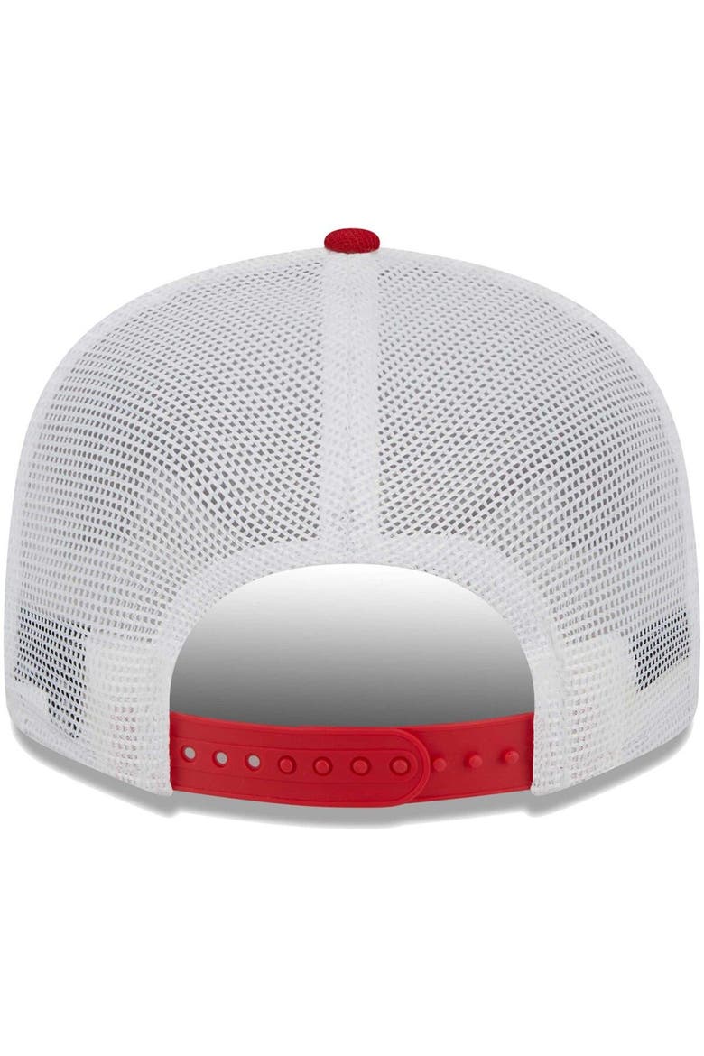 Men's New Era Red Tampa Bay Buccaneers Club 9FIFTY Snapback Hat, Alternate, color, Red