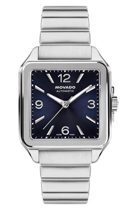 The Heritage 1917 Leather Strap Watch, 35mm x 45.2mm