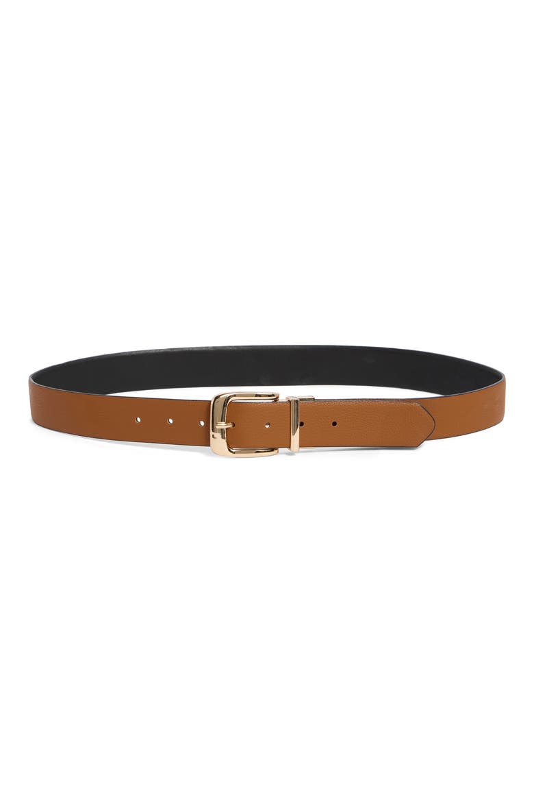 Reversible Belt, Alternate, color, BLACK/GOLD