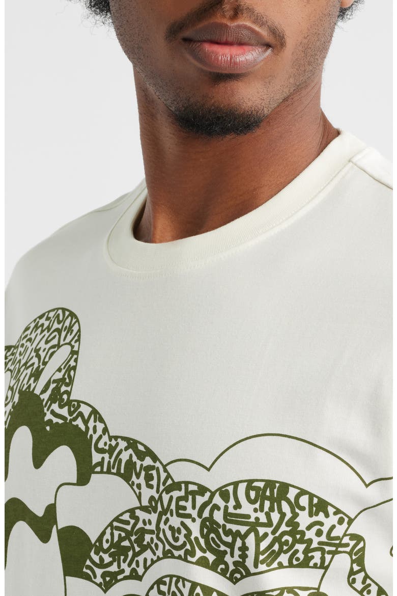Love Flower Graphic T-Shirt, Alternate, color, VANILLA ICE