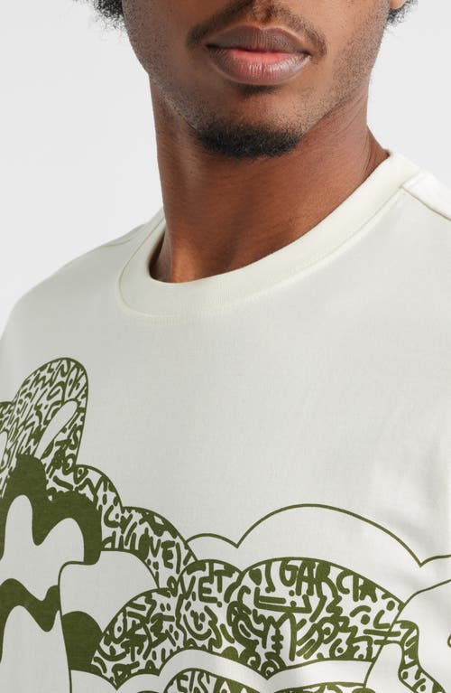 Vic Garcia World Love Flower Graphic T-shirt