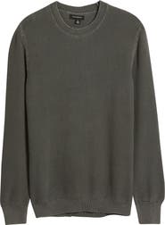 Treasure & Bond Garment Dyed Cotton Sweater