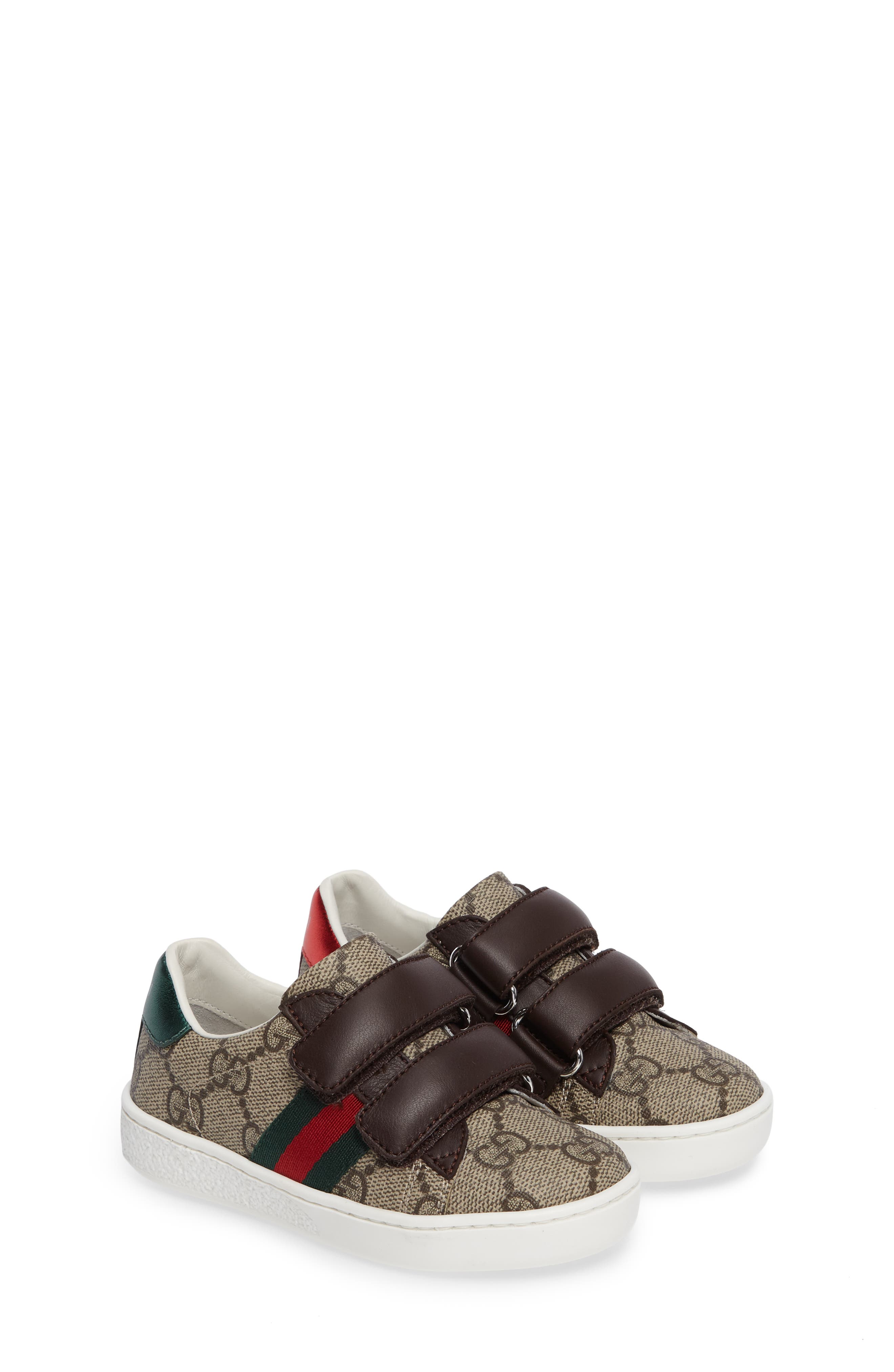 Gucci New Ace GG Supreme Sneaker, Alternate, color, 
