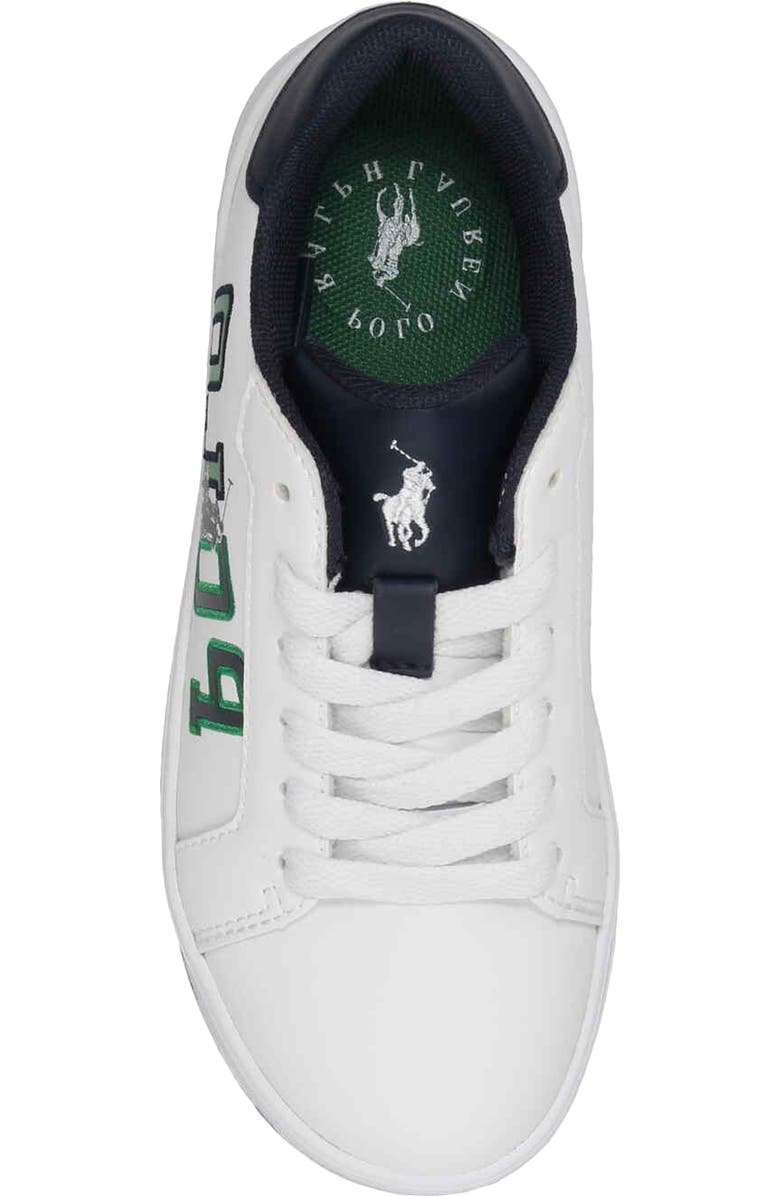 Polo Ralph Lauren Kids' Heritage Court III Low Top Sneaker, Alternate, color,
