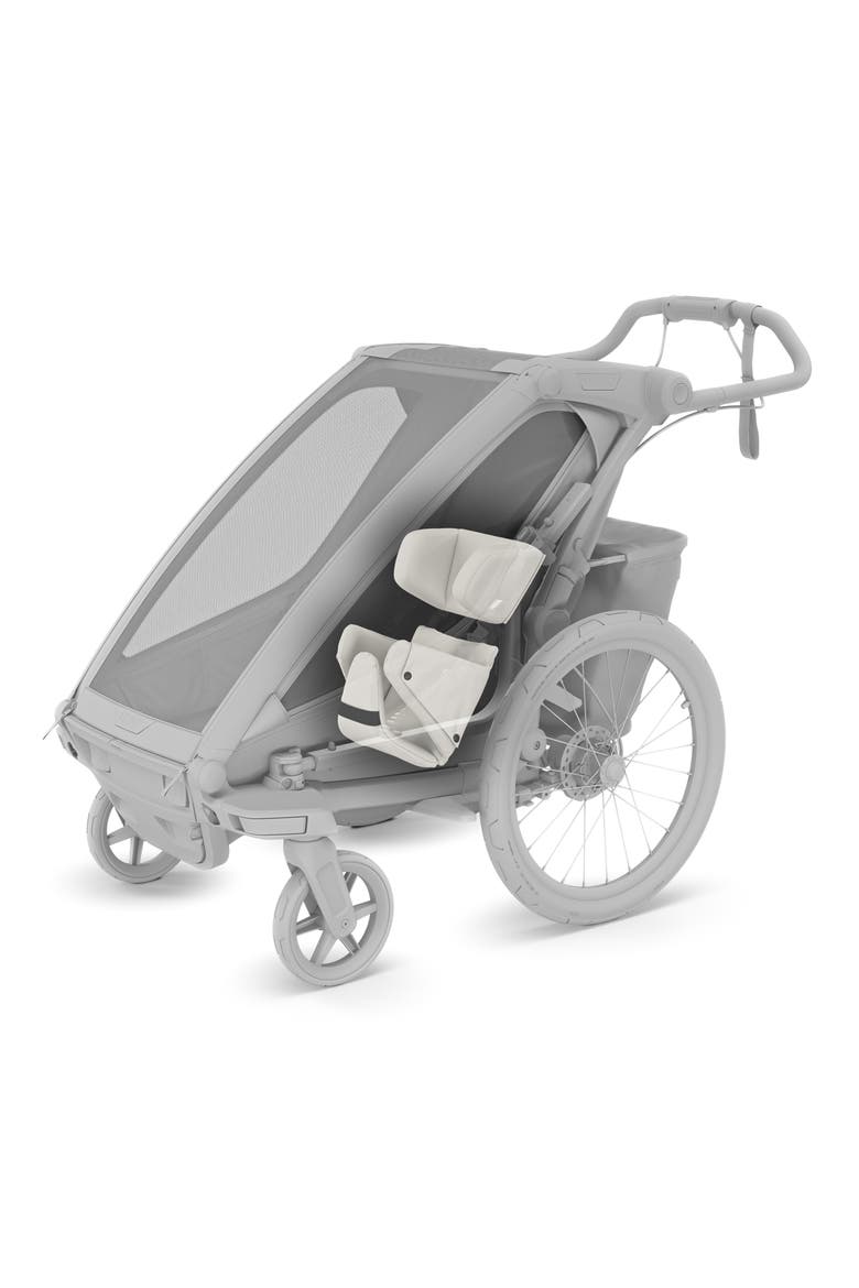 Baby Supporter 2.0 Seat Padding for Thule Chariot Bike Trailers, Alternate, color, GRAY