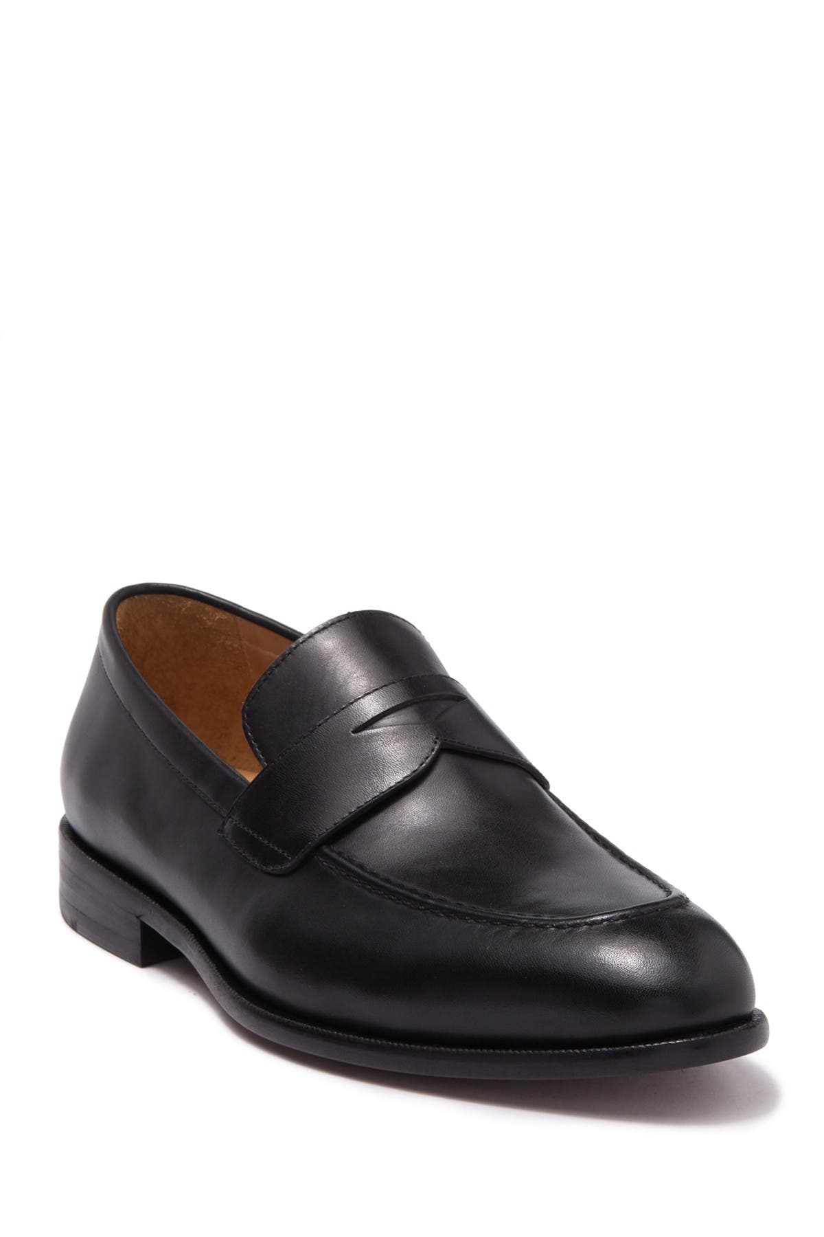 CURATORE Lazio Leather Penny Loafer, Main, color, 