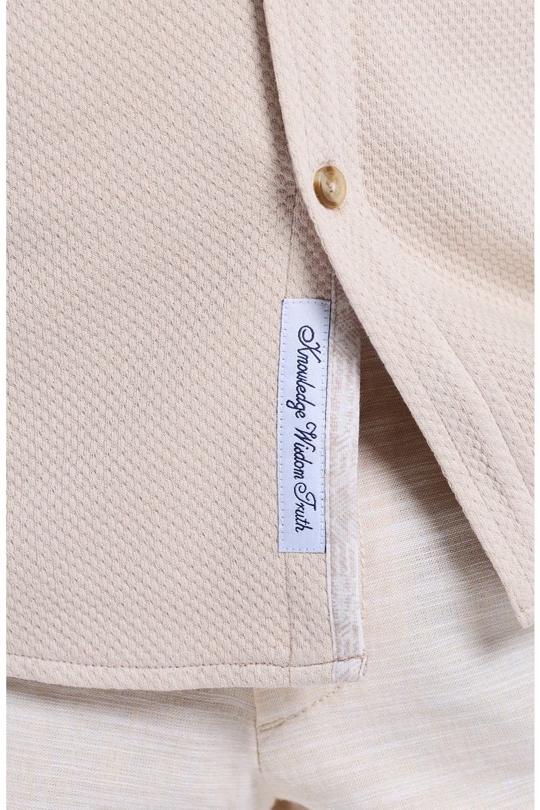 Eastling Cotton Button-Up Shirt, Alternate, color, OATMEAL