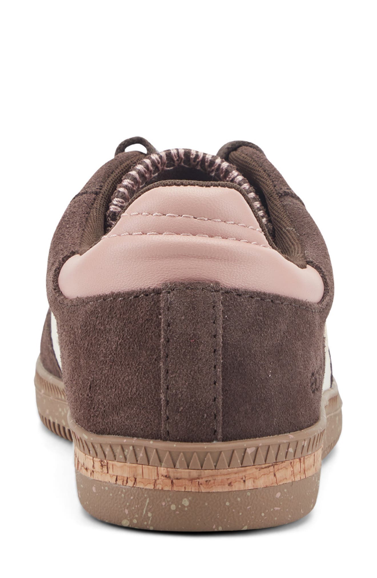 Penny Leather Sneaker, Alternate, color, DARK BROWN