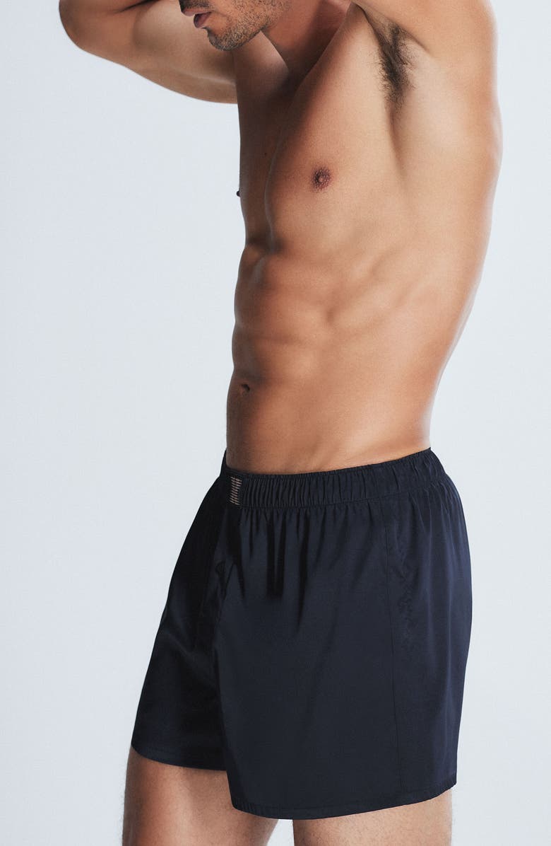 SAVAGE X FENTY Savage X Satin Boxers, Alternate, color, Black Caviar