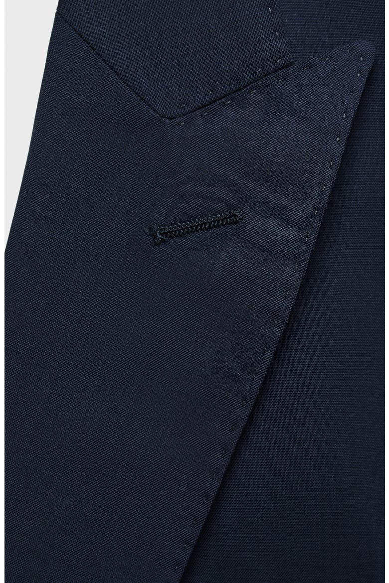 Slim Fit Navy Wool Sport Coat, Alternate, color, DARK NAVY