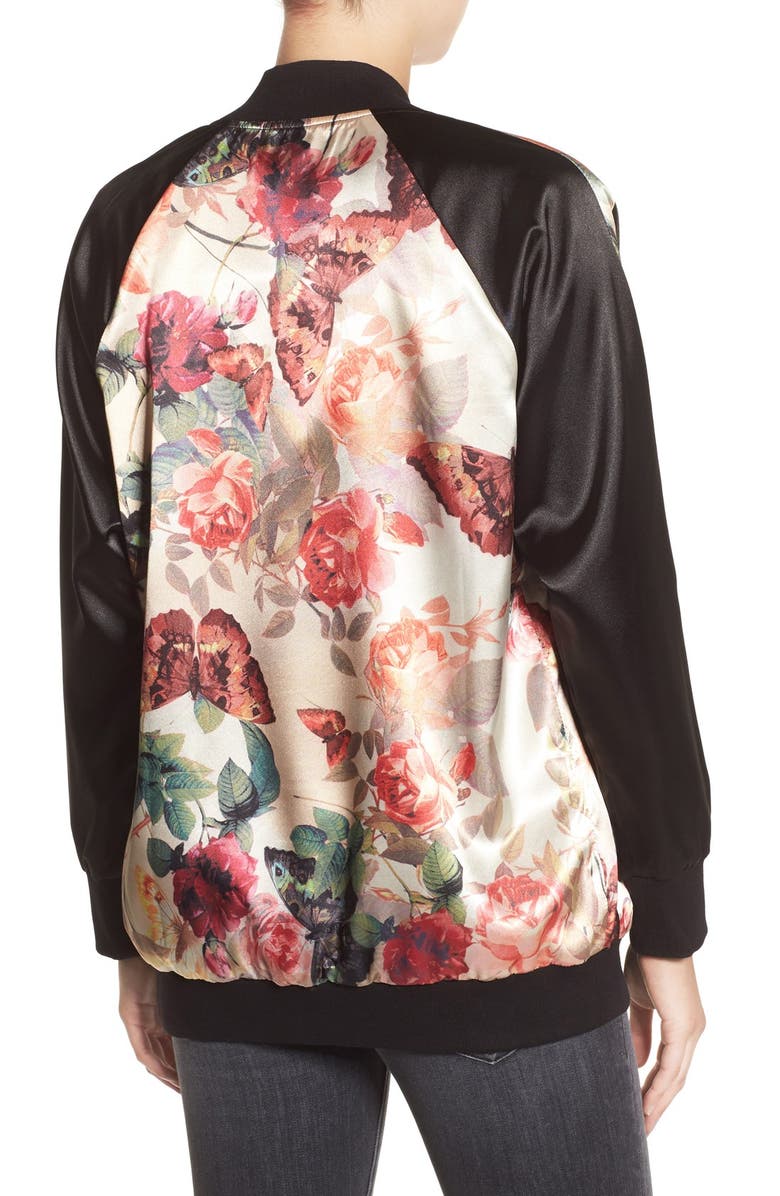 Standard Grace Reversible Bomber Jacket, Alternate, color, 