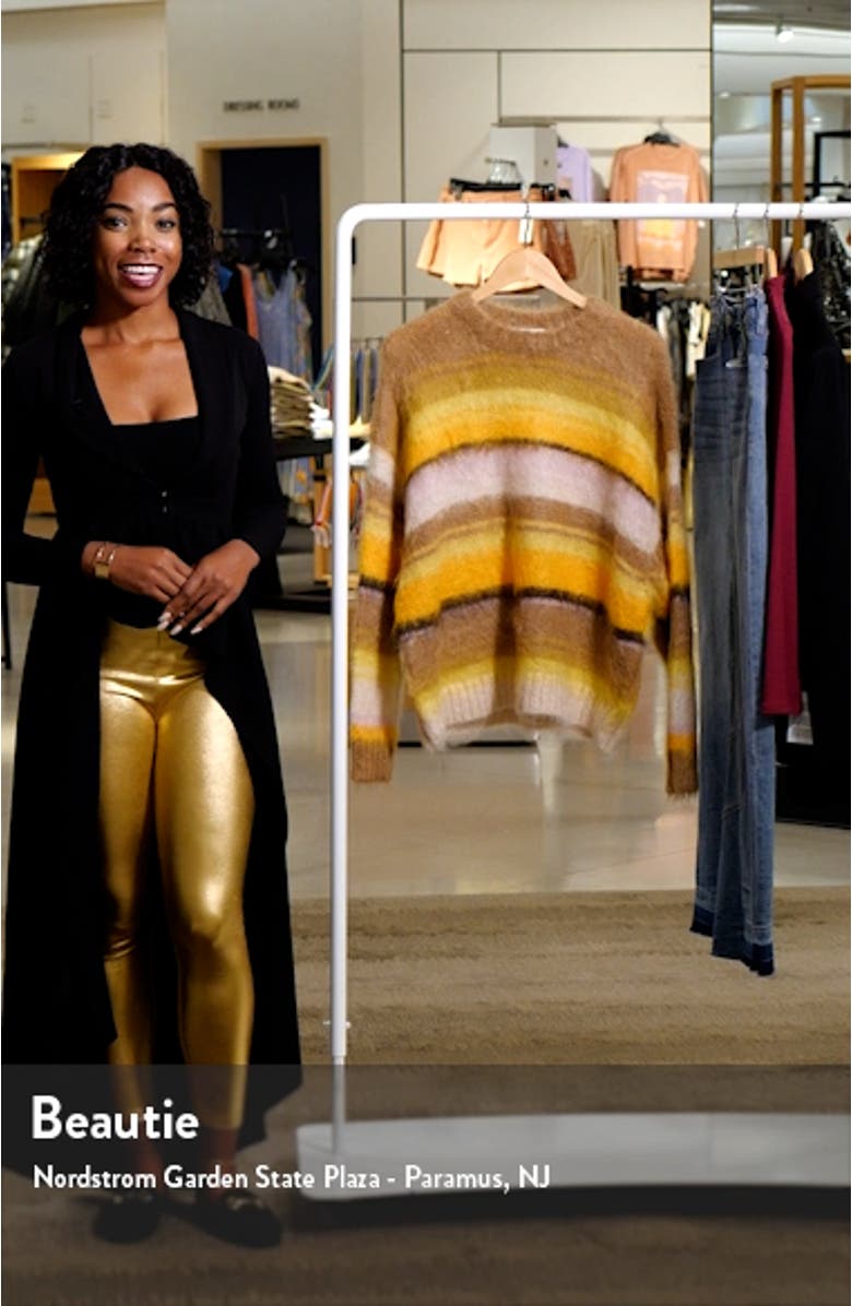 Stripe Mohair & Wool Sweater, sales video thumbnail