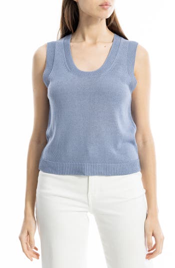 Max Studio Knit Shell Top