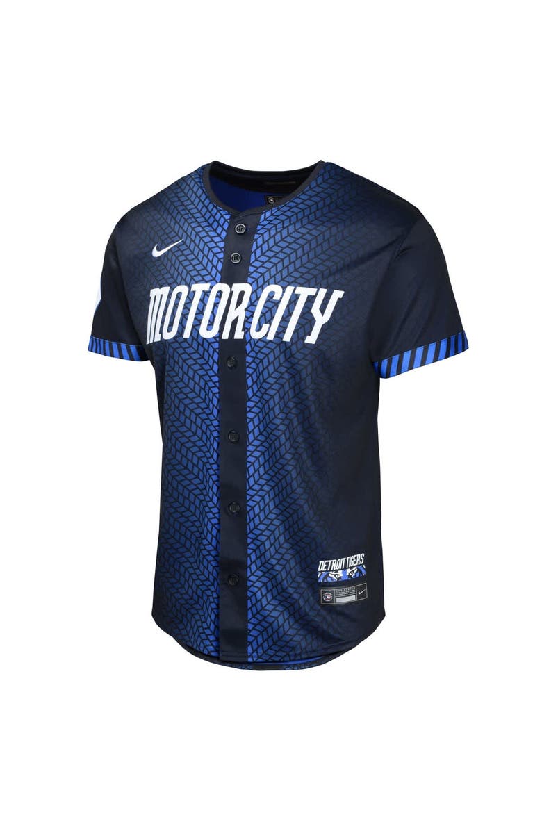 Nike Youth Nike Riley Greene Navy Detroit Tigers City Connect Limited Jersey, Alternate, color, 