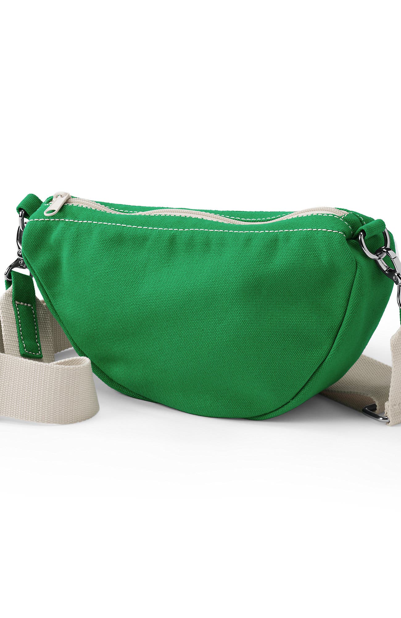 Lands' End Canvas Crescent Crossbody Bag, Main, color, 