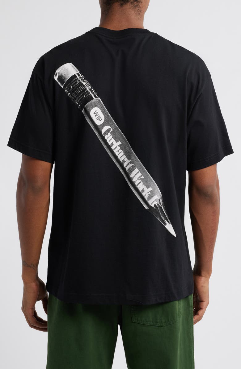 Carhartt Work In Progress Pencil Organic Cotton Graphic T-Shirt, Alternate, color, 