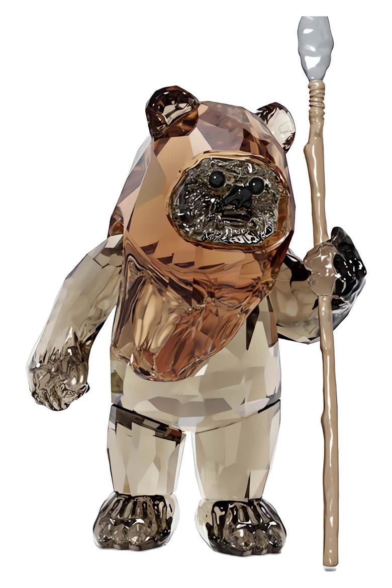 Star Wars™ Ewok Wicket Crystal Figurine, Alternate, color, MULTI