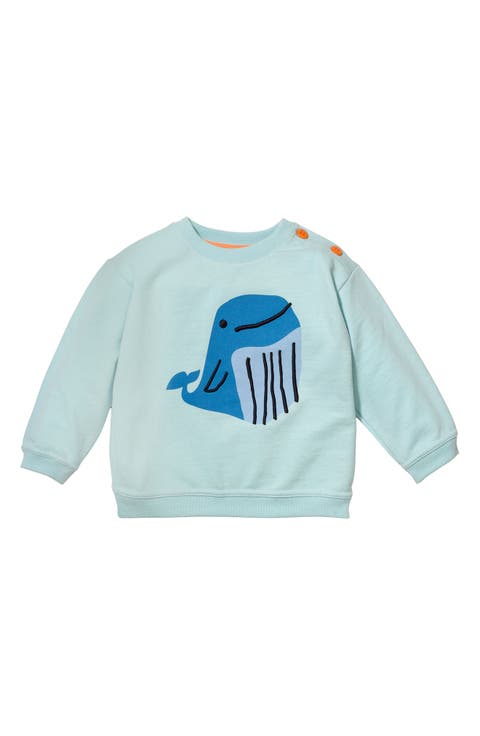 Recycled Cotton & Organic Cotton Graphic Sweatshirt (Baby)