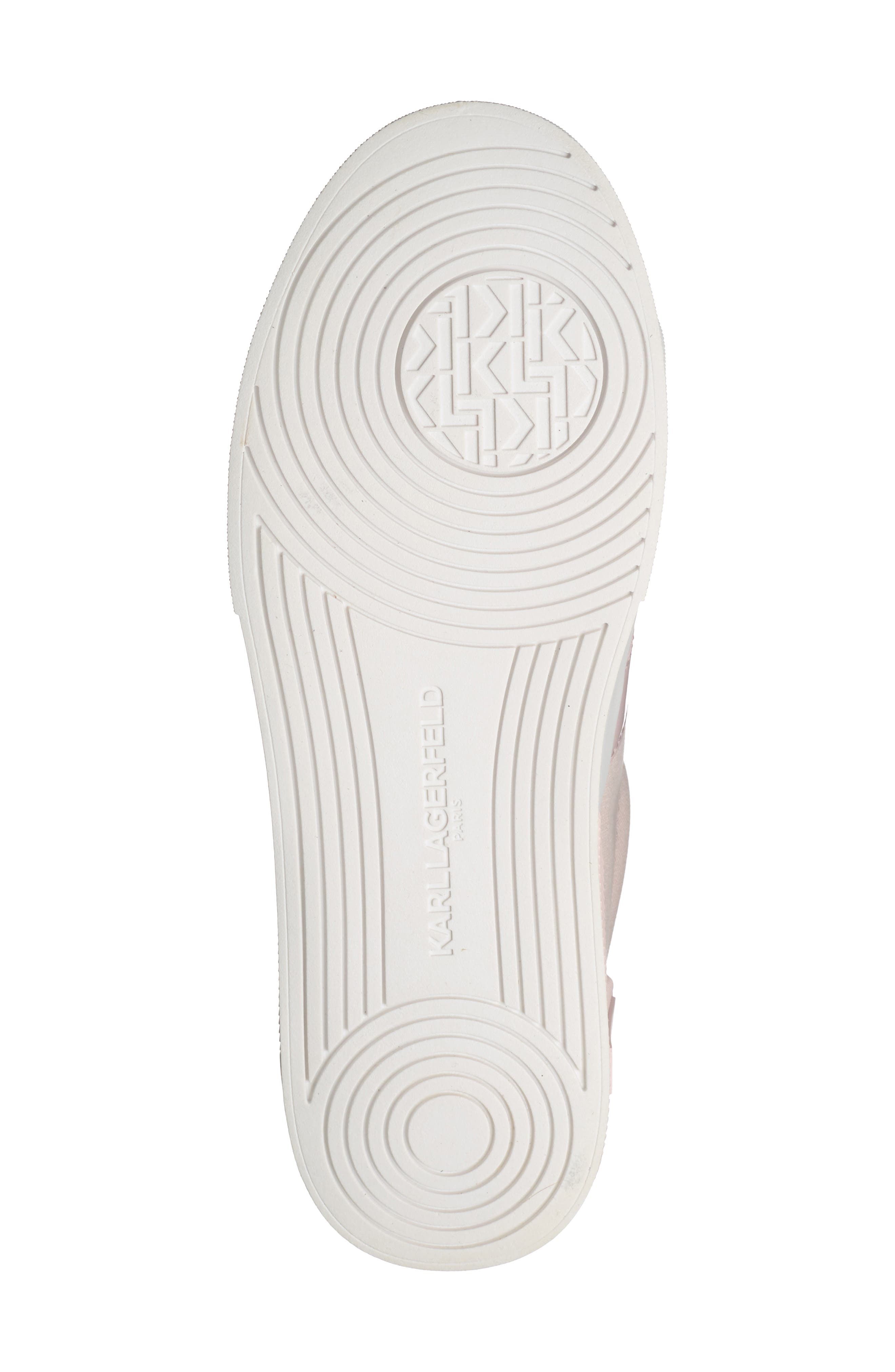 KARL LAGERFELD PARIS Mablyn Low Top Sneaker, Alternate, color, Light Blush