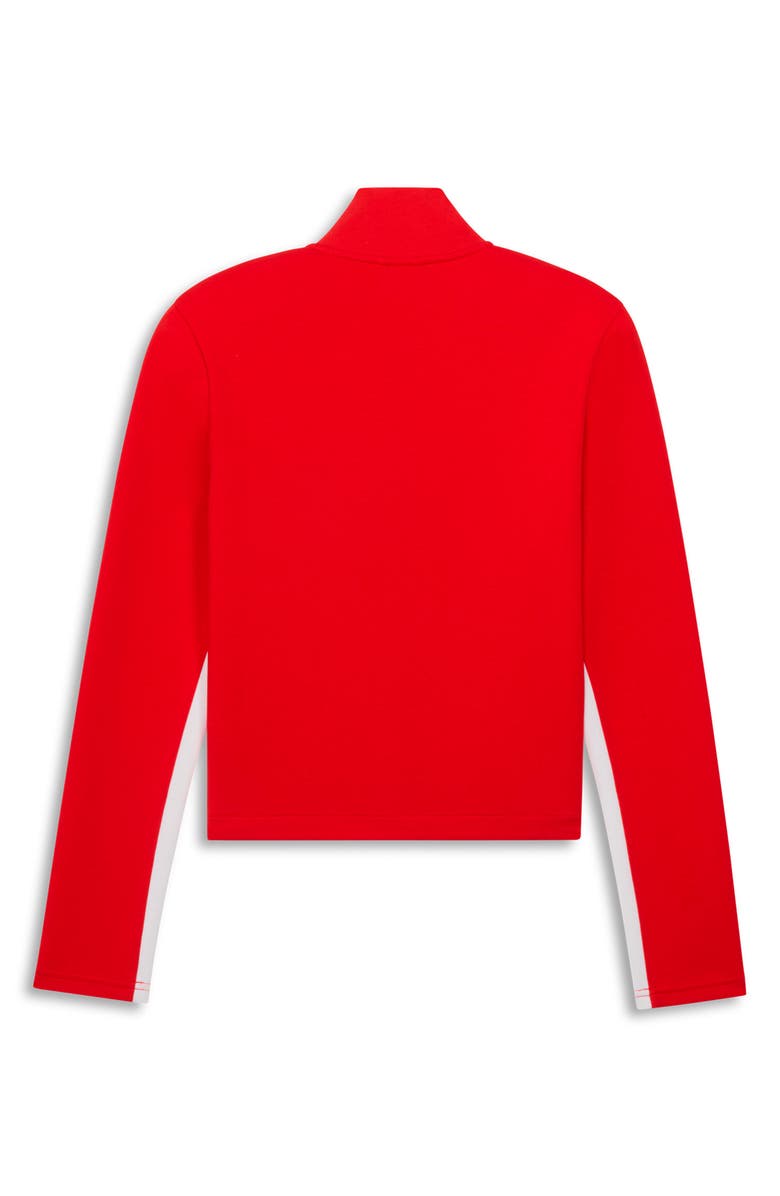 PUMA T7 Slim Track Jacket, Alternate, color, For All Time Red-Puma White