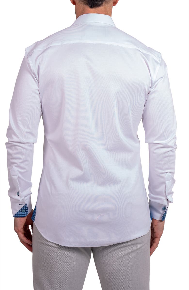 Maceoo Einstein Stretch Ascension Contemporary Fit Button-Up Shirt, Alternate, color, 