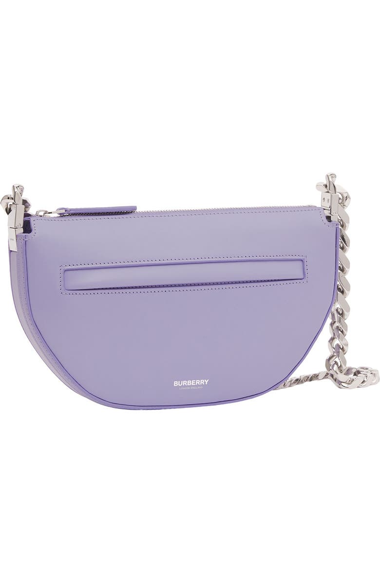 Burberry Mini Olympia Leather Shoulder Bag, Alternate, color,