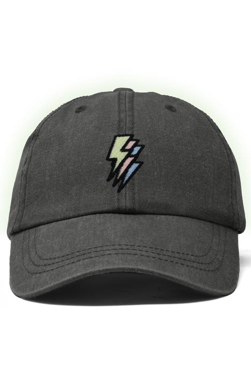 Dalix Lightning Cap In Washed Gray