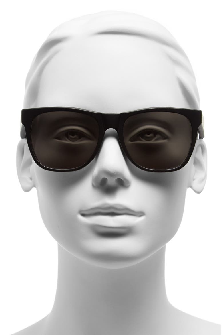 RETROSUPERFUTURE® 55mm 'Basic' Sunglasses, Alternate, color, BLACK