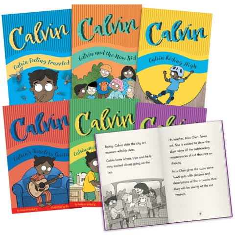 Calvin Decodable Chapter Book Set, 6 Books
