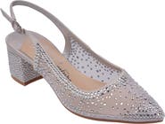 LADY COUTURE Demin Slingback Pump