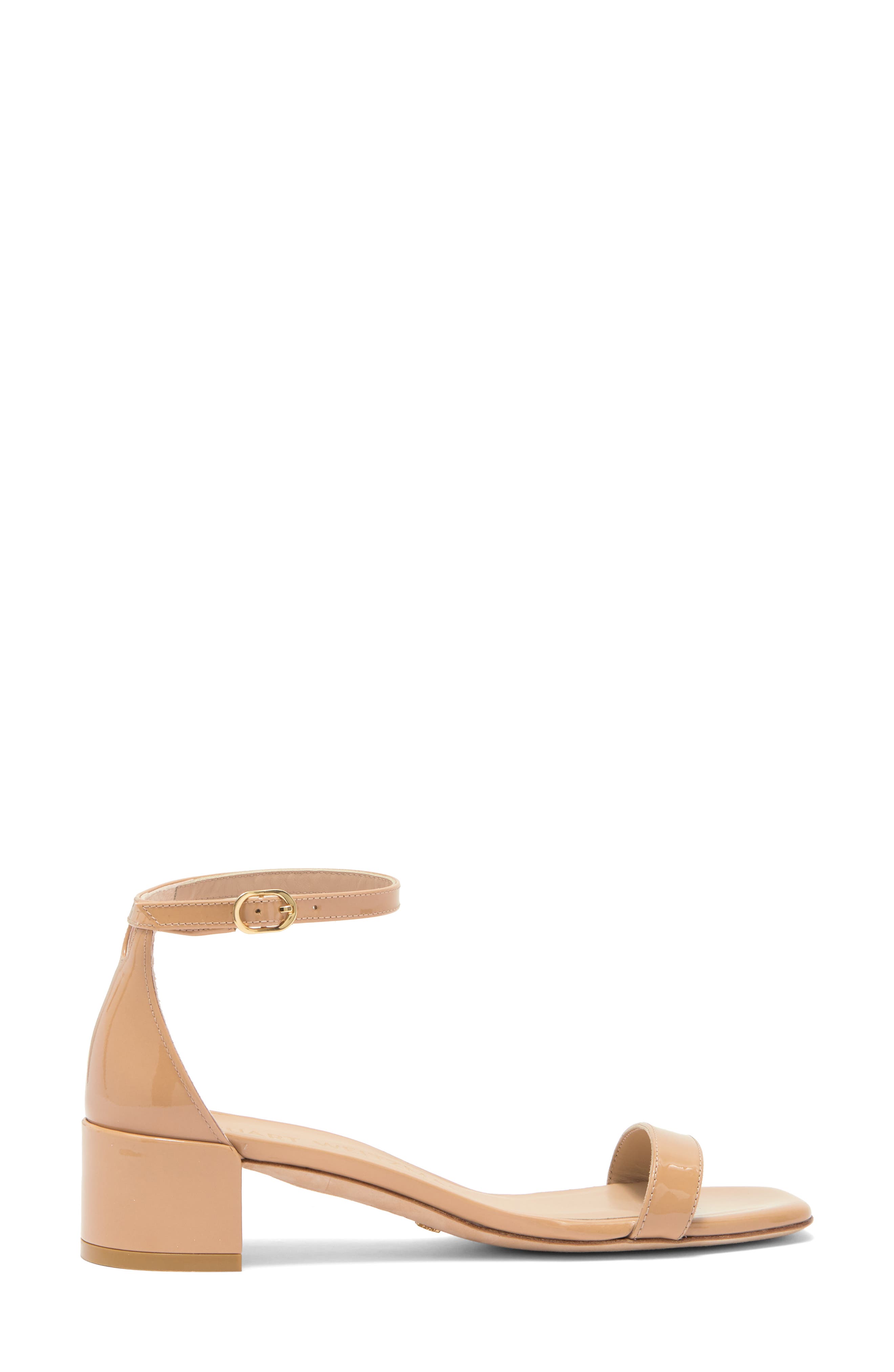Nudistcurve 35 Block Heel Sandal, Alternate, color, ADOBE