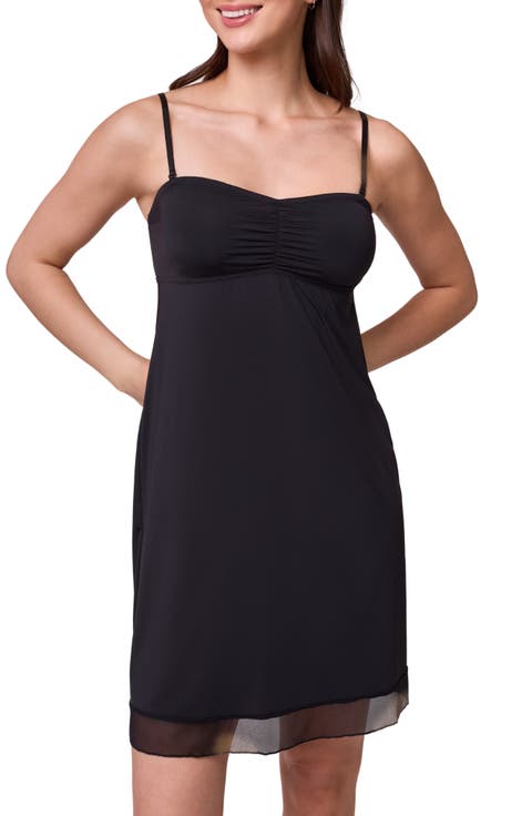 Convertible Lace Trim Slip