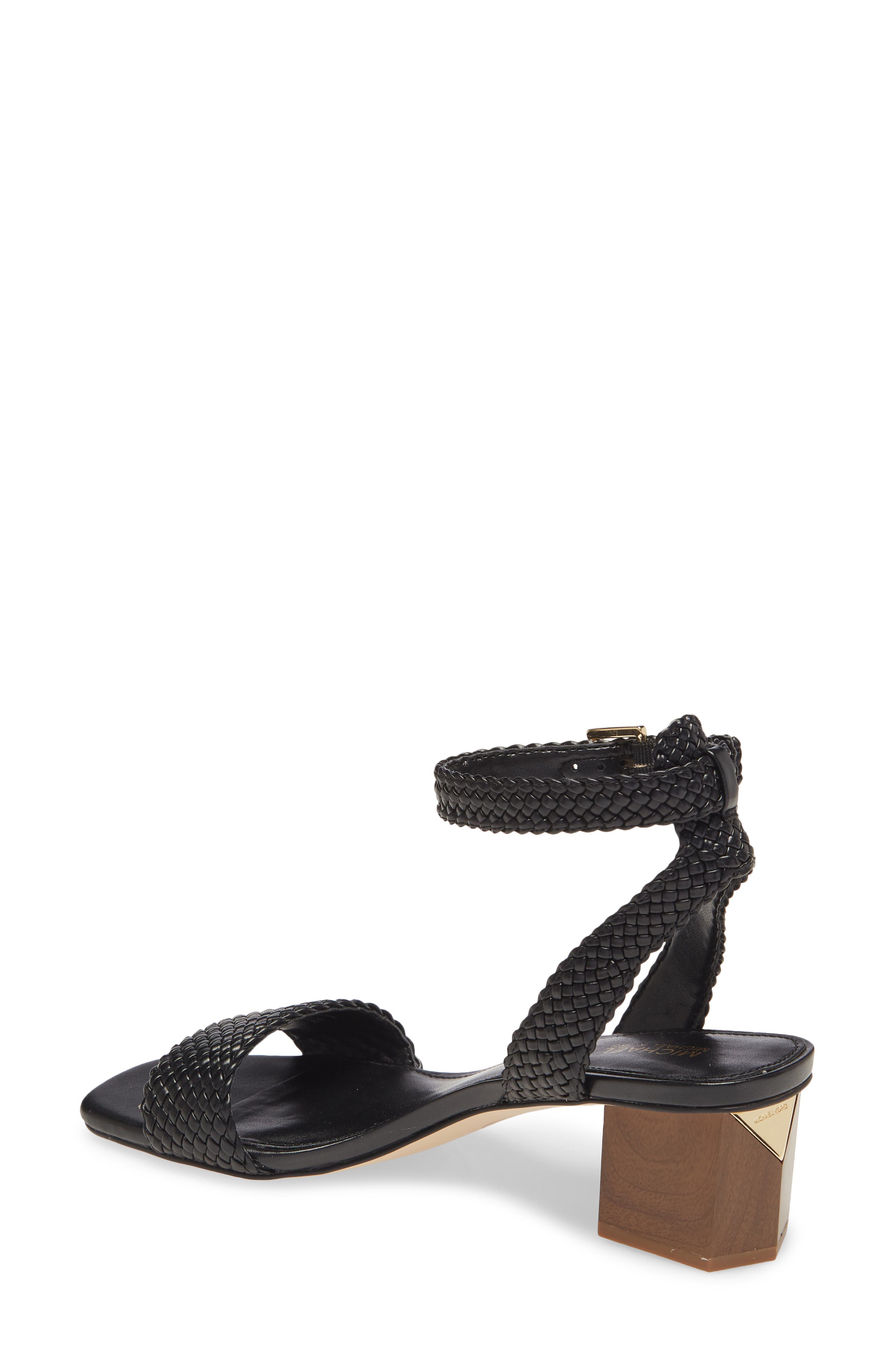 Petra Block Heel Sandal, Alternate, color, BLACK LEATHER
