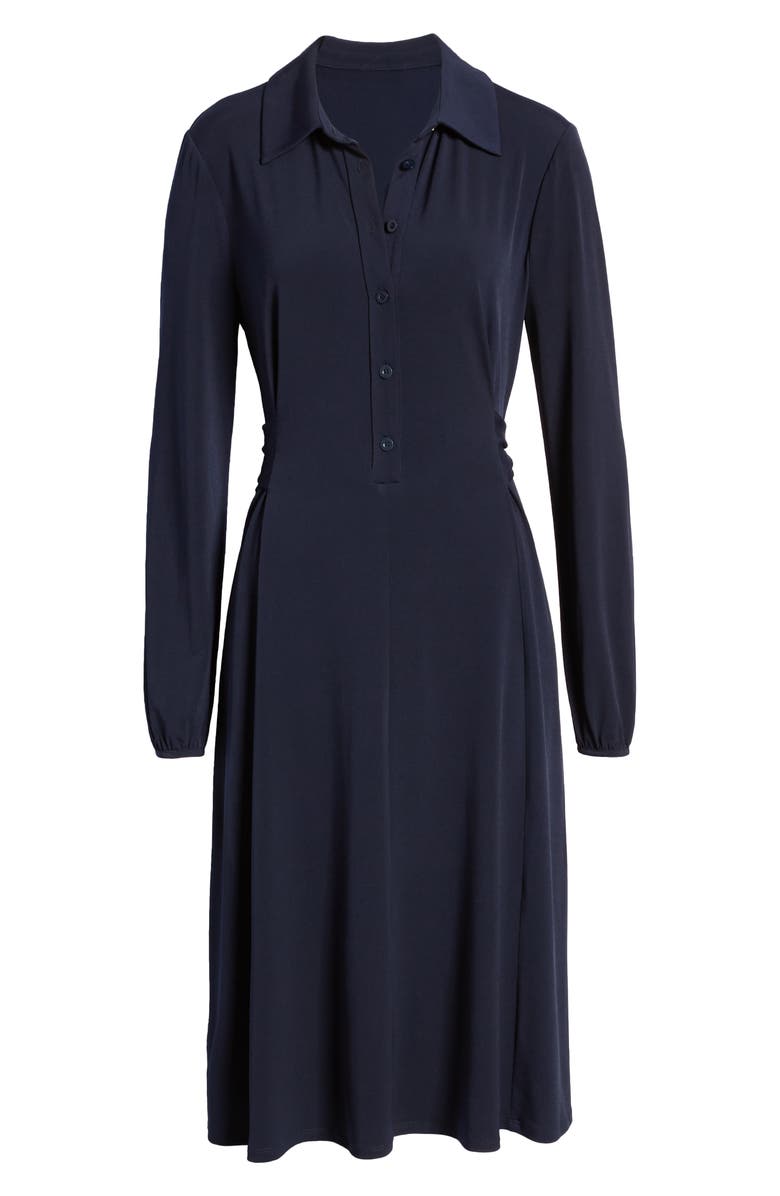 Maggy London Sandrene Long Sleeve Jersey Shirtdress, Alternate, color,