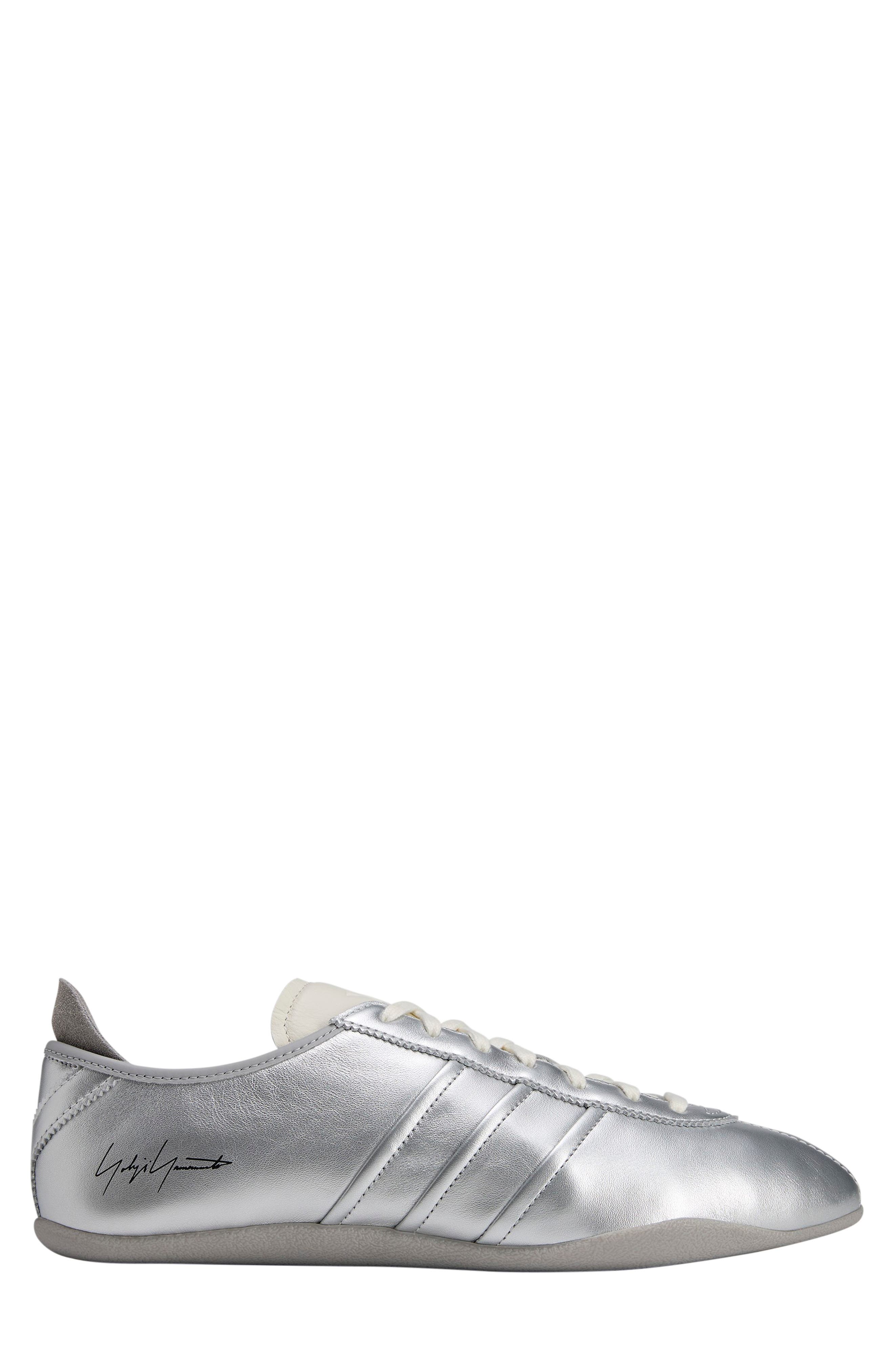 Gender Inclusive Tokyo Sneaker, Alternate, color, SILVER METALLIC/ WHITE/ BLACK