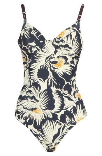 Maaji Danish Reversible One-piece Swimsuit In Blue