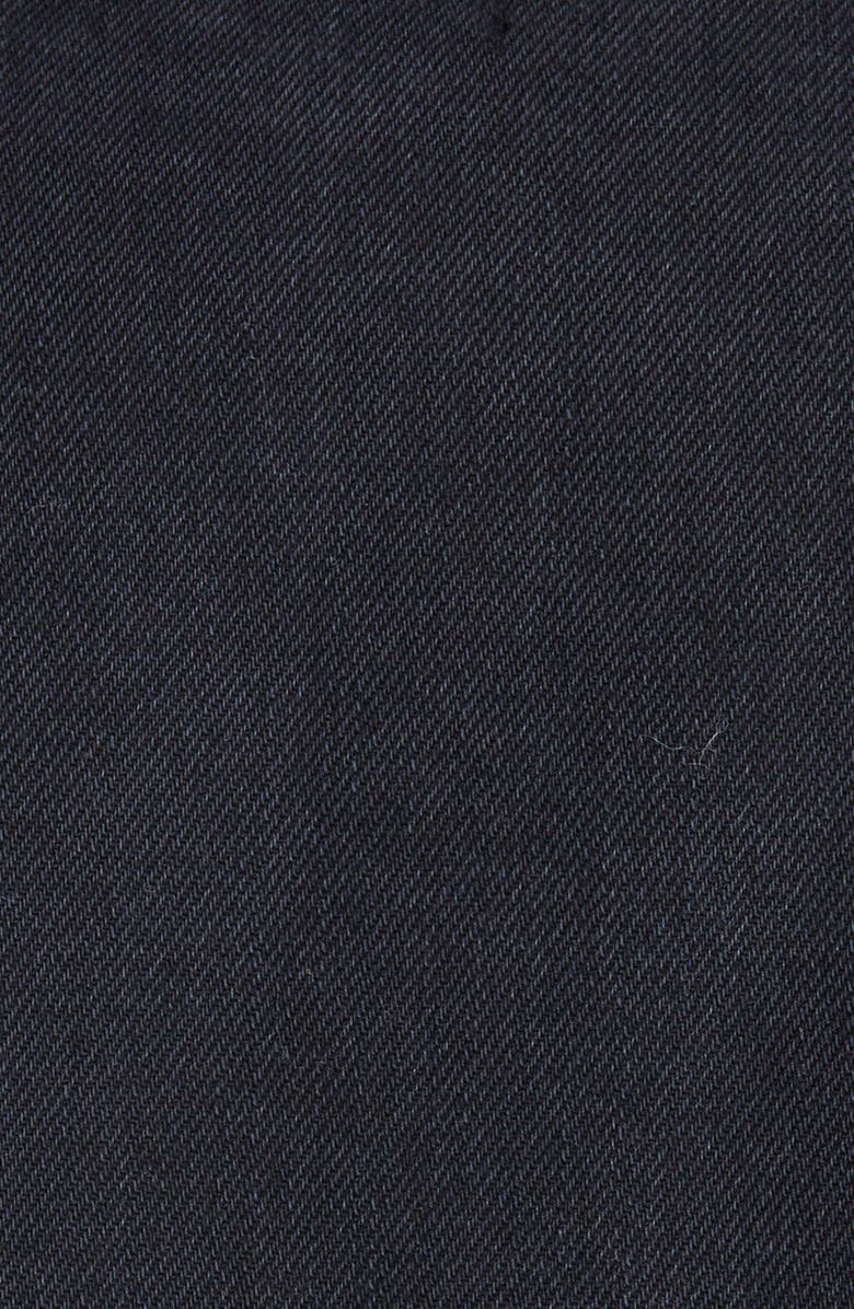 Isabel Marant Paoleta Denim & Faux Shearling Jacket, Alternate, color, 