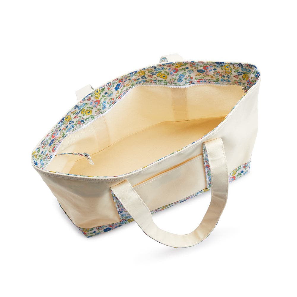 TRVL Design Posies Floral Coated Canvas Midi Tote, Alternate, color, Multi