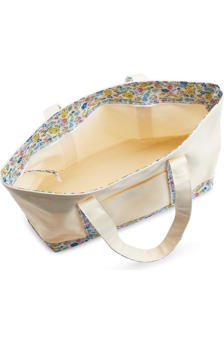 TRVL Design Posies Floral Coated Canvas Midi Tote, Alternate, color, Multi