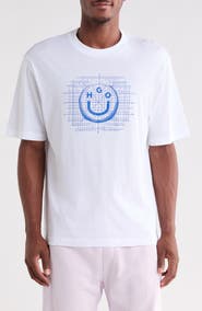 HUGO Namerix Cotton Graphic T-Shirt