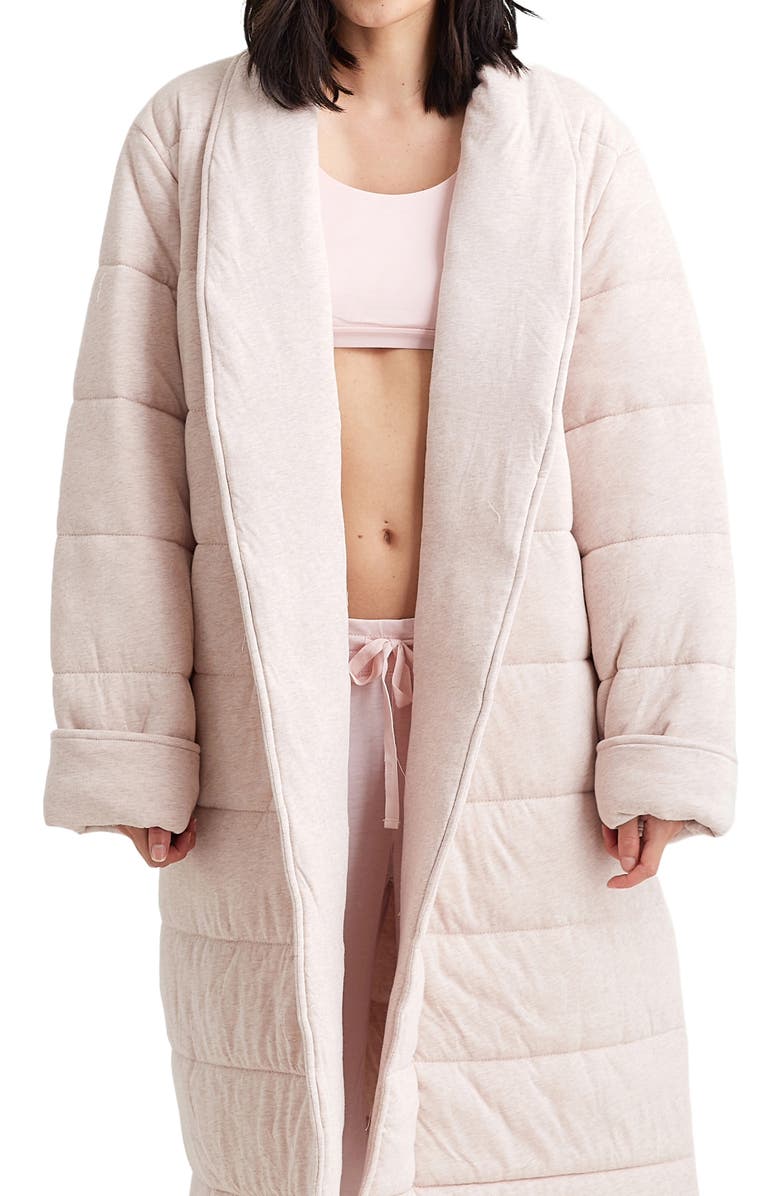 Papinelle Cuddle Puffa Quilted Robe, Alternate, color, 