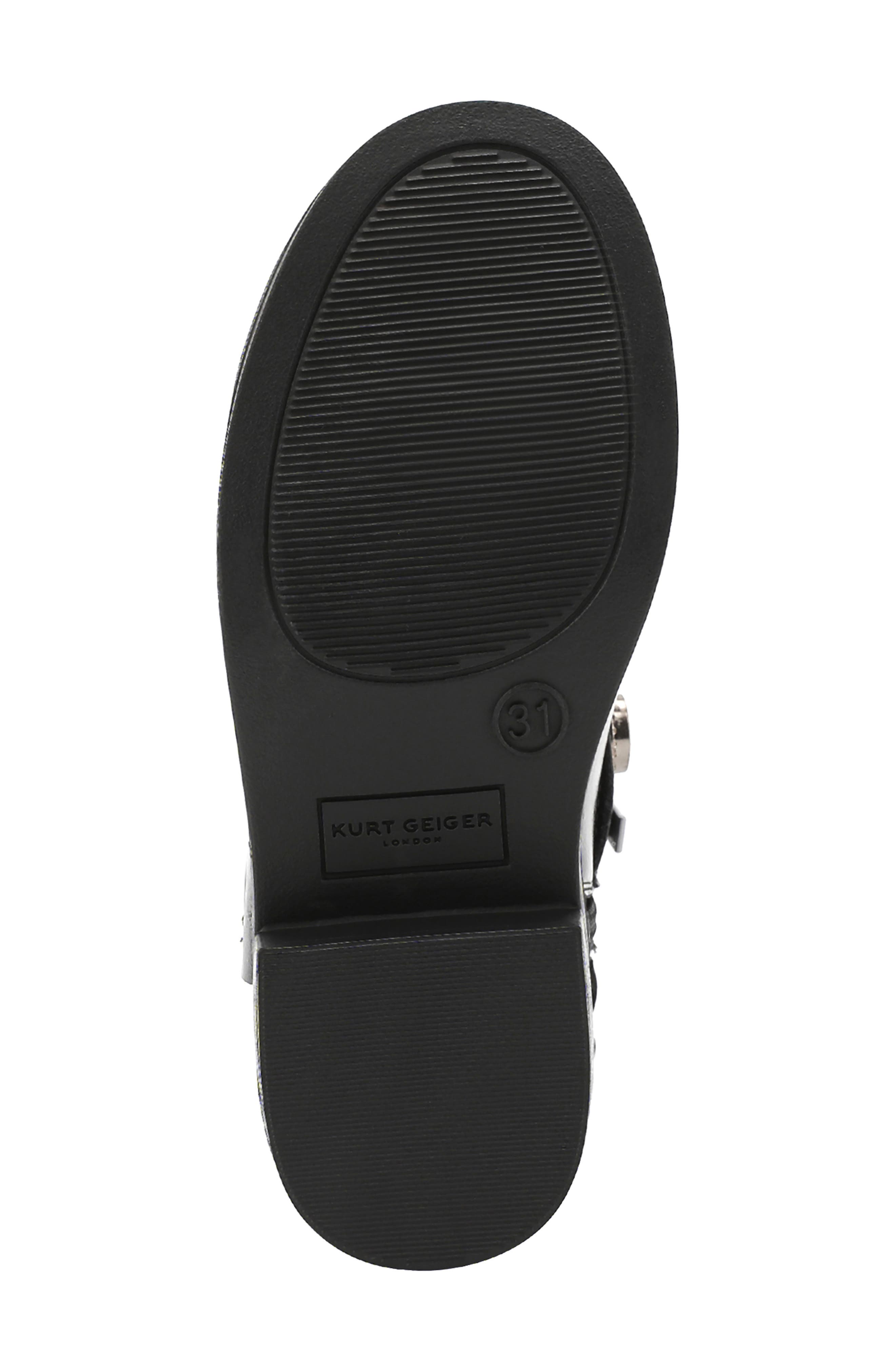 Kurt Geiger London Kids' Octavia Boot, Alternate, color, Black/ Smoke