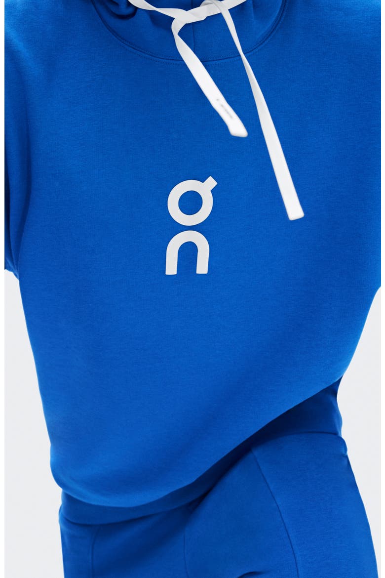 Club Oversize Organic Cotton Blend Hoodie, Alternate, color, JAY