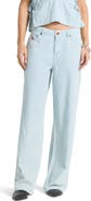 Brixton The Chloe Embroidered Pocket Wide Leg Jeans