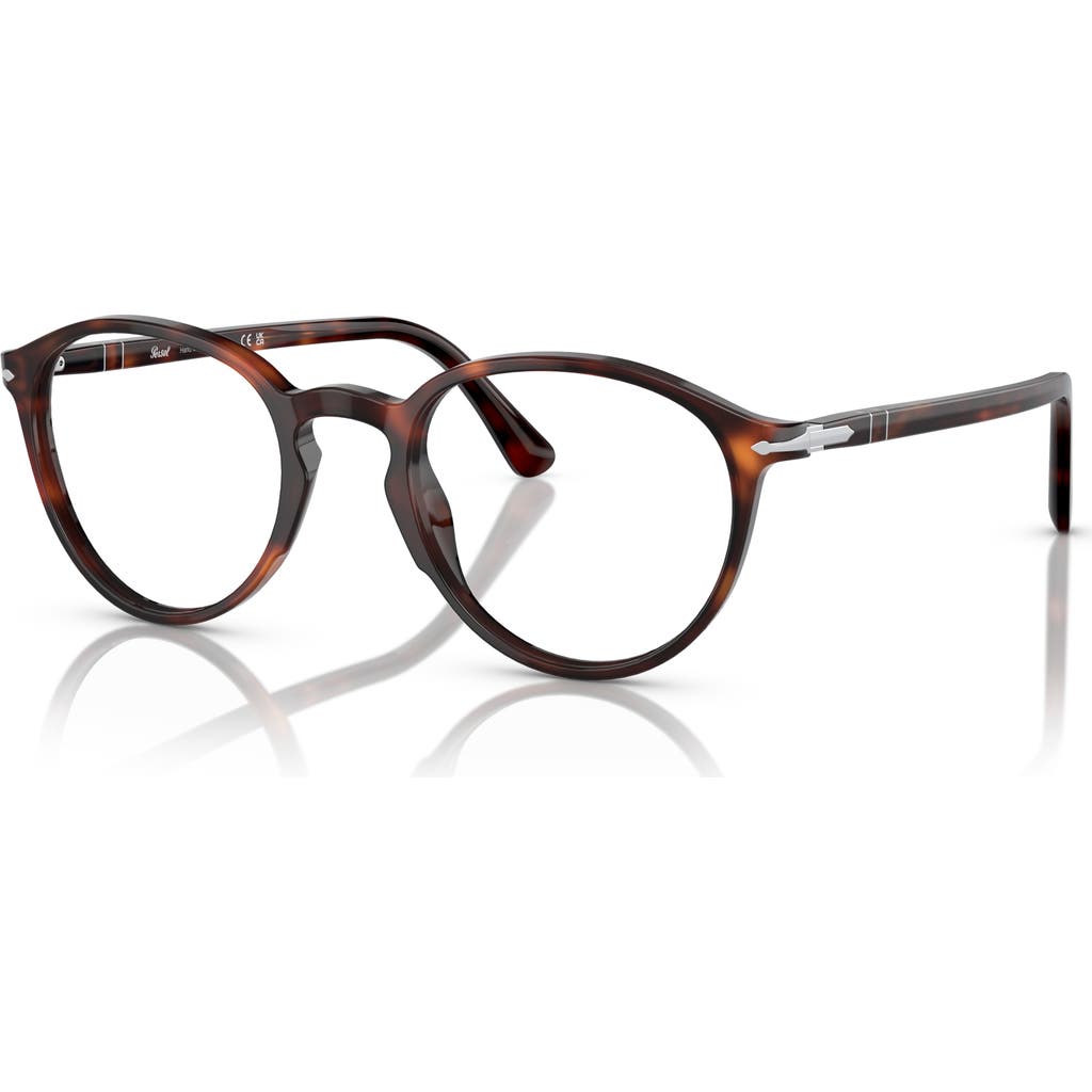 Persol 51mm Phantos Optical Glasses In Brown
