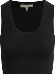 Favorite Daughter The Cutting It Loose Rib Crop Top