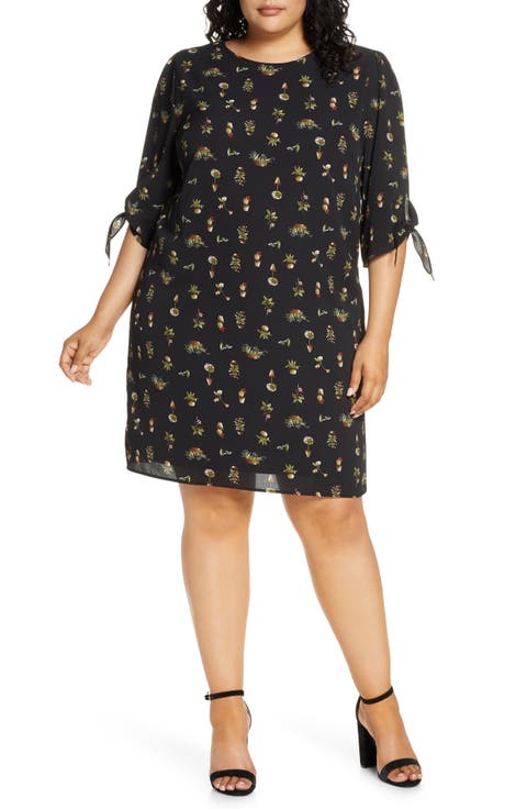 Manhattan Shift Dress (Plus Size)