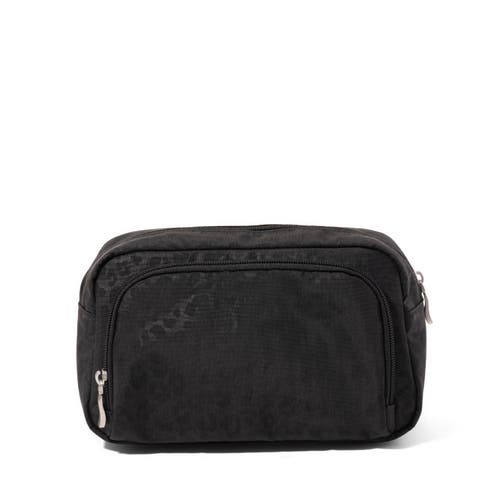 Baggallini Pocket Cosmetic Bag With Brush Organization